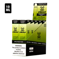 Available online at low wholesale prices, shop the Apple Peach Pear flavored disposable vape