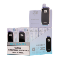 Blue Razz Icy FLUM Mello Vapes