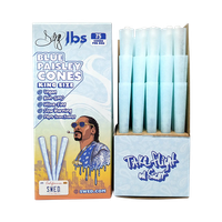 King Size DOGG LBS Blue Paisley Pre-rolled Cones 75 Pack for Wholesale- A2