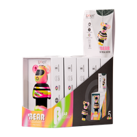LOOKAH Bear Battery - Pink Tiedye 5 pack for Wholesale