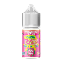 Strawberry Peach Gush RAZ X POD JUICE 30ml 5 Pack  for Wholesale