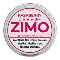 Raspberry ZIMO Pouches 9mg for Wholesale