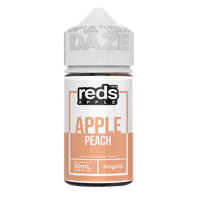 Reds Apple Peach Vape Juice by 7DAZE
