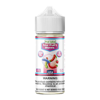Sour Fruity Worms POD JUICE 100ml for Wholesale