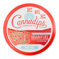 Blue Razz Cannadips Brain Fuel Pouches