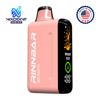 Juicy Peach Ice RINNBAR 50000 Nixodine for Wholesale