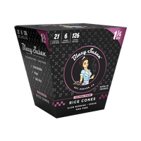 Blazy Susan Ultra-Thin Rice Paper Pre-Rolled Cones - 1 1/4 Size (6ct)