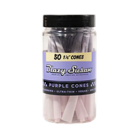 BLAZY SUSAN Purple Pre-Rolled Cones - 1 /1/4 Size 50ct Jar