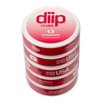 5 pack of 8 Cinnamon DIIP Reset Nixodine Pouches for Wholesale