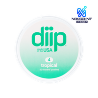 4 Tropical DIIP Reset Nixodine Pouches for Wholesale