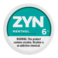 6mg Menthol ZYN Pouches for Wholesale