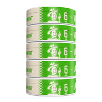 5 pack of 6mg Spearmint ALP Pouches for Wholesale