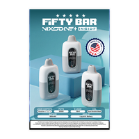FIFTY BAR 20K Nixodine + CBD Poster 12"x 18"