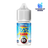 Blue Razz Gush Ice Nixodine 30ml RAZ X POD JUICE 35 for Wholesale