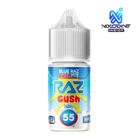 Blue Razz Gush Ice Nixodine 30ml RAZ X POD JUICE 20 for Wholesale