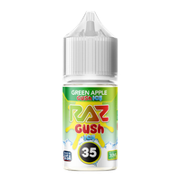 Green Apple Gush Ice Nixodine 30ml RAZ X POD JUICE 35 for Wholesale