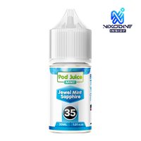 Jewel Mint Sapphire Nixodine 30ml POD JUICE 35 for Wholesale