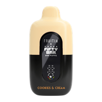 Cookies and Cream Fruitia X Fifty Bar 20K for Wholesale