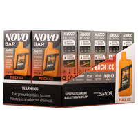 Peach Ice Novo Bar AL6000 10pk for Wholesale