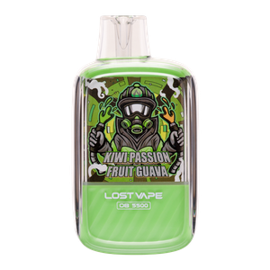 Kiwi Passion Fruit Guava- Lost Vape OB5500 for Wholesale