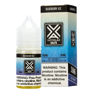 Available in packs of 10, shop Blueberry Ice flavored nicotine salts from VaporLax