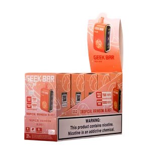 Tropical Rainbow Blast Geek Bar Pulse Wholesale Vapes 5-Pack
