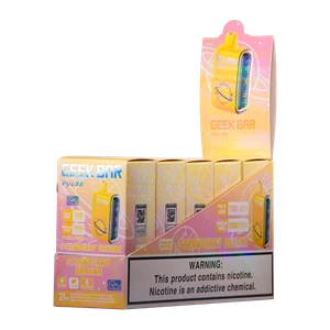 Strawberry Banana Geek Bar Pulse Vape 5-Pack for Wholesale