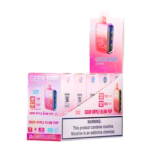 Sour Apple Blow Pop Geek Bar Pulse - Libra 5-Pack for Wholesale
