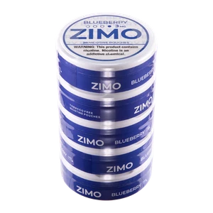 Zimo Blueberry 3MG White Label 5-Pack for Wholesale