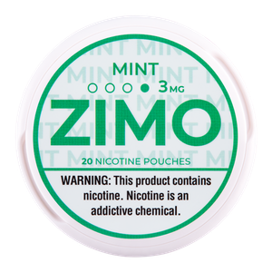 Mint Zimo Nicotine Pouches 3mg for Wholesale
