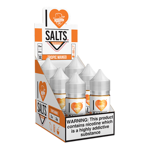 A tropical tasting mango vape juice flavor, shop in bulk for I love salts ejuice online