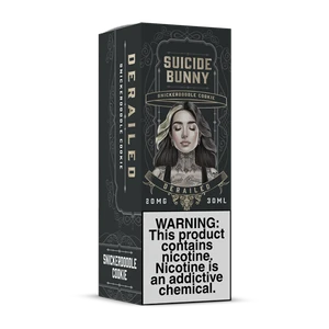 Derailed Suicide Bunny Salt E-Juice Box for Wholesale