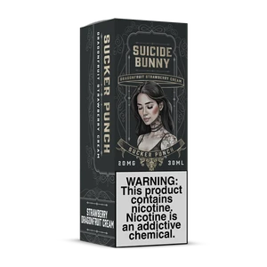 Sucker Punch Suicide Bunny Salt E-Juice Box for Wholesale