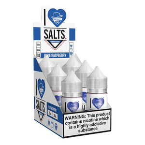 A sweet tasting blue raspberry vape juice flavor, shop in bulk for I love salts ejuice online