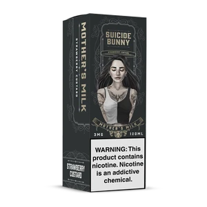 Mother's Milk Suicide Bunny Free Base E-Juice Box for Wholesale