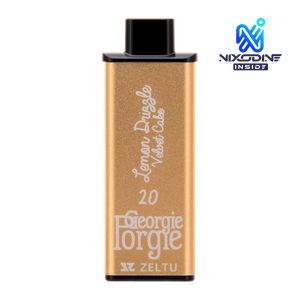 Lemon Drizzle Velvet Cake Georgia Porgie Zeltu X3 Pods 20mg for wholesale