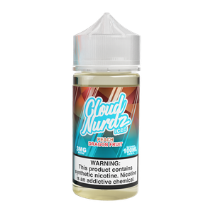 Iced Peach Dragonfruit Cloud Nurdz 100ml