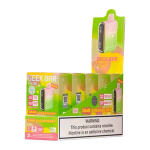 Sour Strawberry Geek Bar Pulse *Sour Edition* for Wholesale Bundle