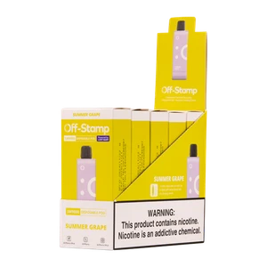 5 Pack of Summer Grape Off Stamp SW9000 Disposable