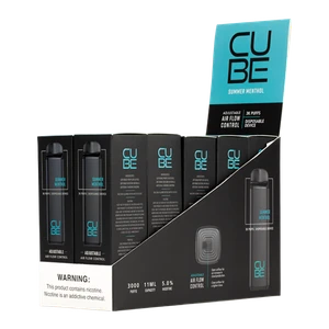 Summer Menthol Cube ﻿Disposable Vape 10-Pack