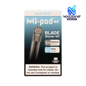Blue Razz MI-POD Blade Starter Kit- Packaging for Wholesale