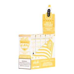 5 Pack of Lemon Cake Dough HIDDEN HILLS X Fifty Bar 20K for Wholesale