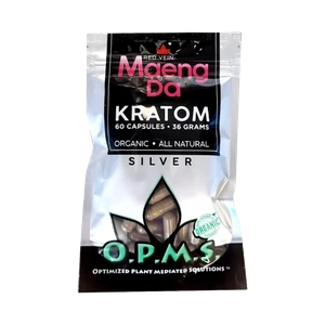 Red Vein Maeng Da OPMS Silver Capsules