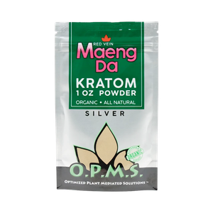 Red Vein Maeng Da OPMS Silver Powder