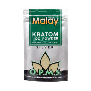 Green Vein Malay OPMS Silver Powder