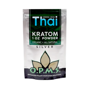 Green Vein Thai OPMS Silver Powder
