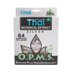 Green Vein Thai OPMS Silver Blister Capsules