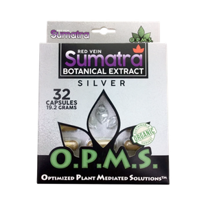 Red Vein Sumatra OPMS Silver Blister Caps