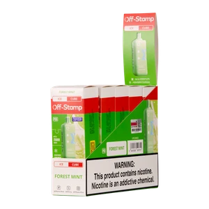 Forest Mint Ice Off Stamp X-Cube Ice Cube Pods Disposables