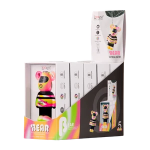 LOOKAH Bear Battery - Pink Tiedye 5 pack for Wholesale